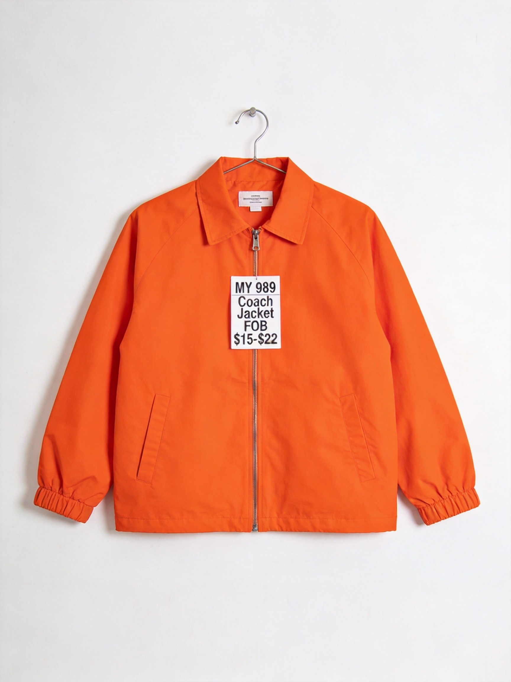MY 989 Canvas Coach Jacket